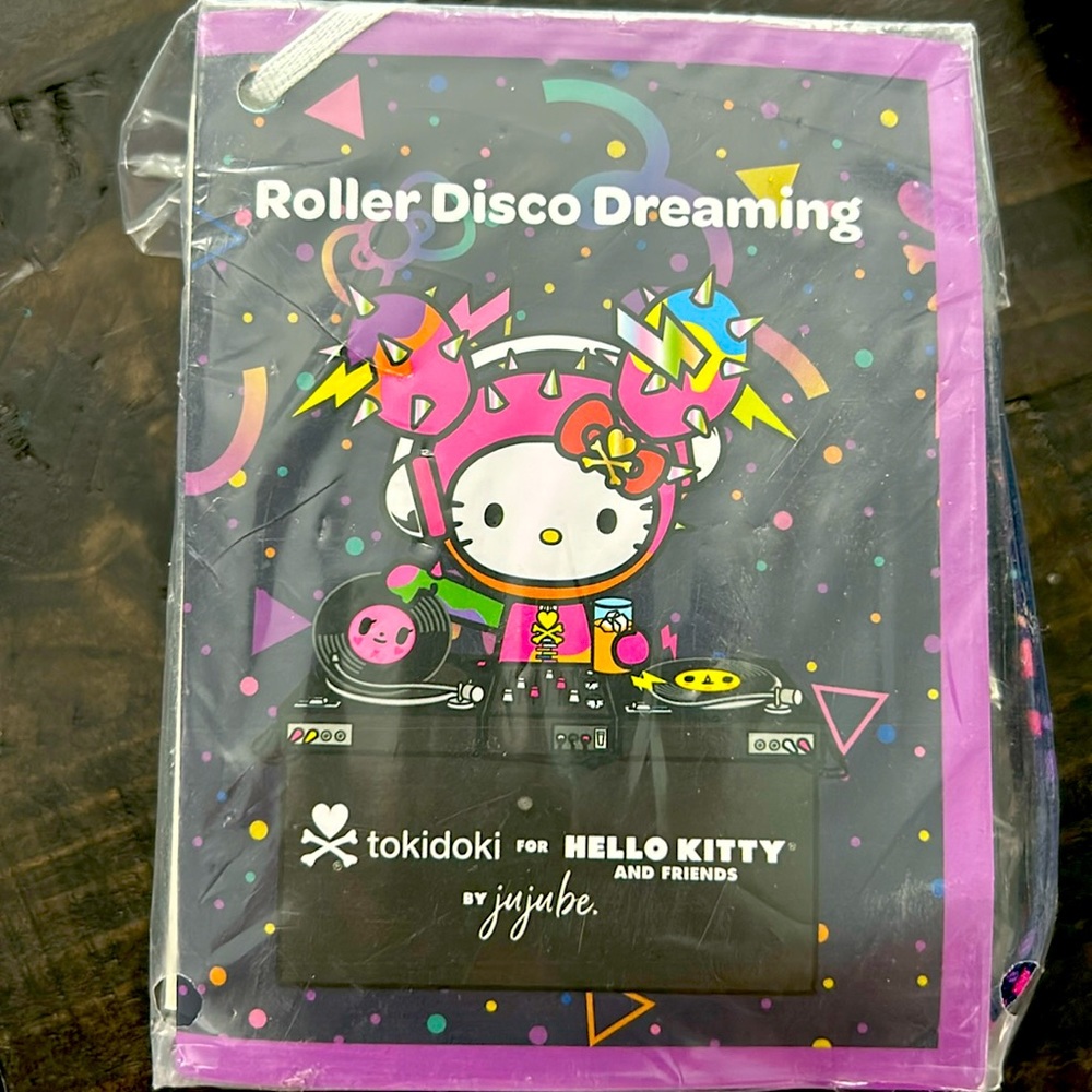 JuJuBe Roller Disco Dreaming Paci Pod - Tokidoki Hello Kitty